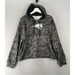 Authentic Panthers Camo Hooded Sweatshirt Hoodie Green Camo Women's Sz Large